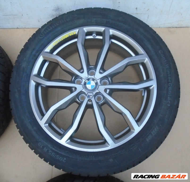 ÁR/DB! [GYÁRI ÚJ] BMW - ALUFELNI GARNITÚRA + TÉLI GUMI 205 / 55 R18 - 96H - X1 / F48+LCI ; X2 / F39 -  6877550 6. kép